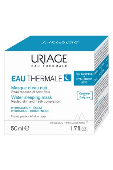 Uriage Thermaal water masque d eau nuit (50 Milliliter)