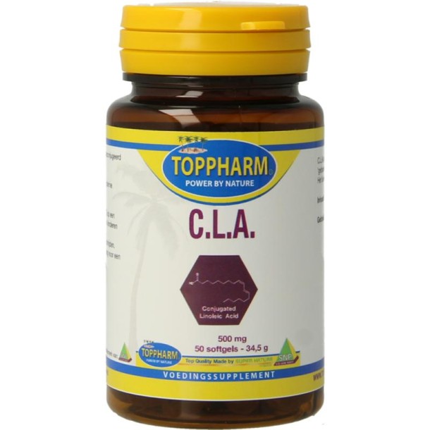 Toppharm CLA 500mg (50 Softgels)