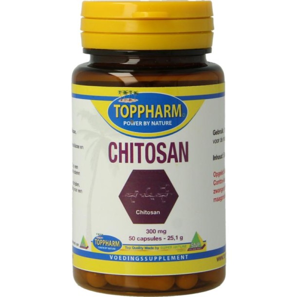 Toppharm Chitosan 300mg (50 Capsules)