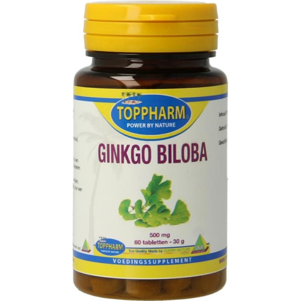 Toppharm Ginkgo biloba (60 Tabletten)