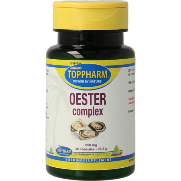 Toppharm Oester complex 650mg (30 Capsules)