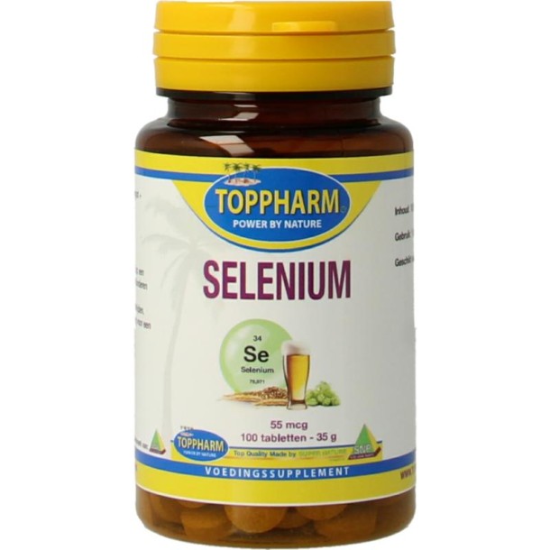 Toppharm Selenium 55mcg (100 Tabletten)