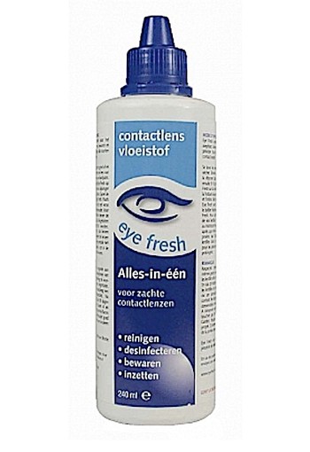 Eyefresh Alles In Een Vloeistof Zachte Lenzen (240ml)