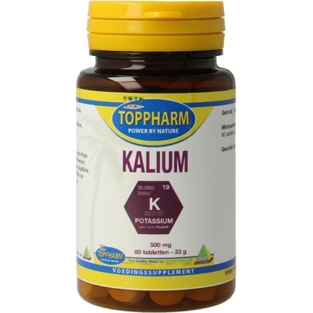 Toppharm Kalium 500mg (60 Tabletten)