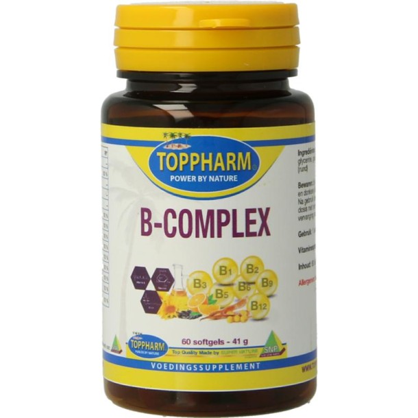Toppharm B complex (60 Softgels)