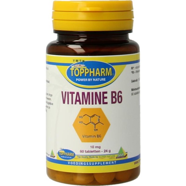 Toppharm Vitamine B6 (60 Tabletten)