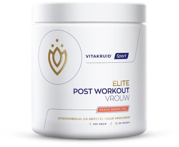 Vitakruid Elite post workout vrouw BCAA 4:1:1 & elektrolyten (325 Gram)