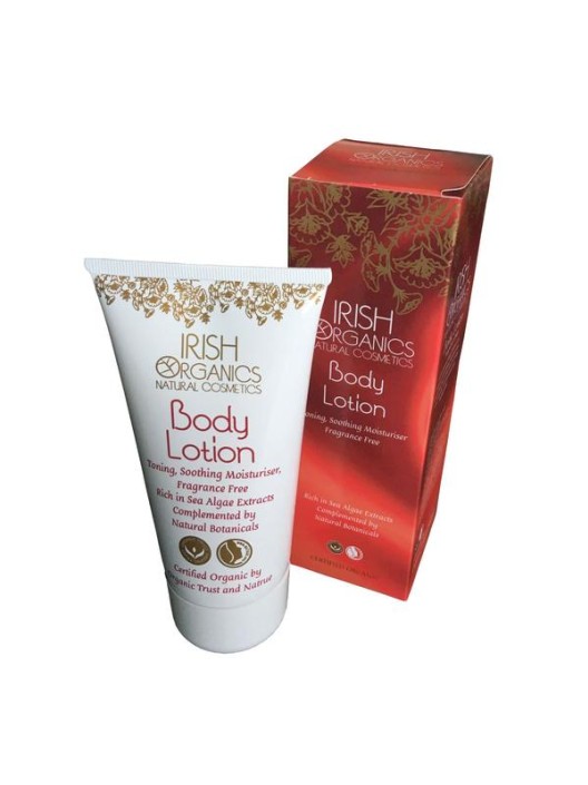 Irish Organics Bodylotion zeewier parfumvrij bio (150 Milliliter)