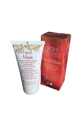 Irish Organics Gezichtsmasker zeewier parfumvrij bio (75 Milliliter)