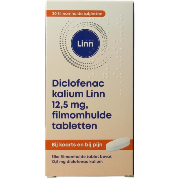 Linn Diclofenac 12.5mg (20 Stuks)