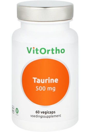 Vitortho Taurine 500mg (60 Vegetarische capsules)