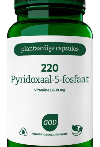 AOV 220 Pyridoxaal-5-fosfaat (120 Vegetarische capsules)