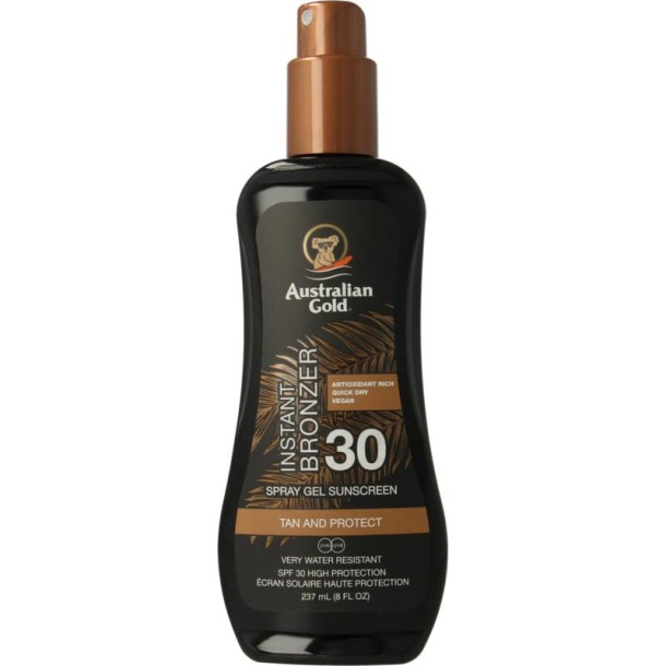 Australian Gold Spray gel bronzer SPF30 (237 Milliliter)