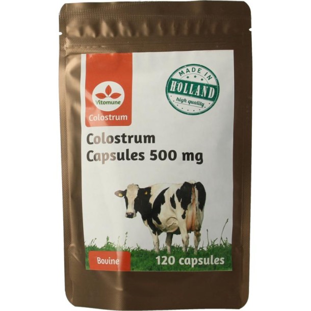 Vitomune Colostrum uit Nederland (120 Capsules)