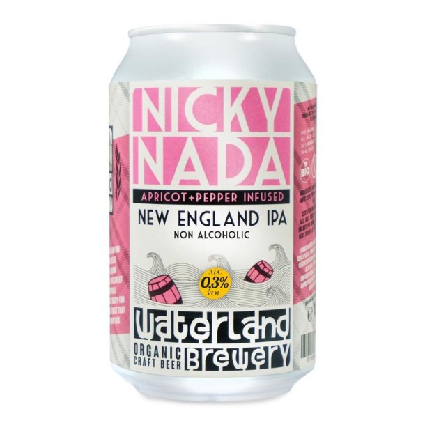 Waterland NEIPA Nicky nada 0,3% bio (330 Milliliter)