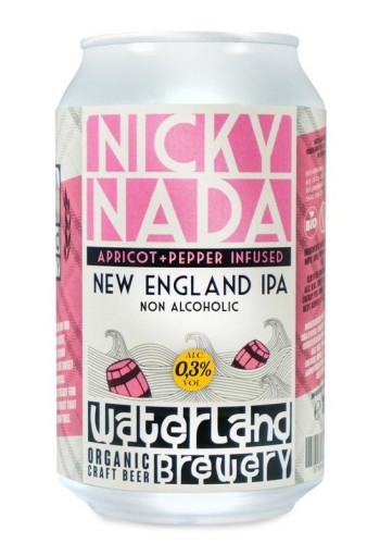 Waterland NEIPA Nicky nada 0,3% bio (330 Milliliter)