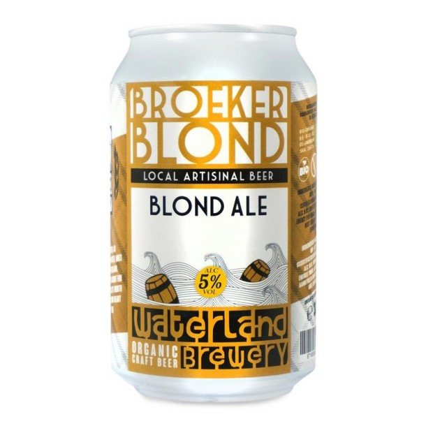 Waterland Belgian-ale Broeker blonde bio (330 Milliliter)