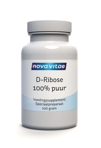 Nova Vitae D-Ribose 100% puur (100 Gram)
