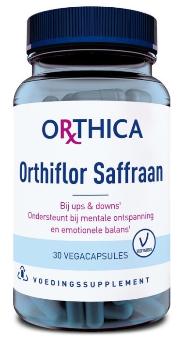 Orthica Orthiflor saffraan (30 Vegetarische capsules)