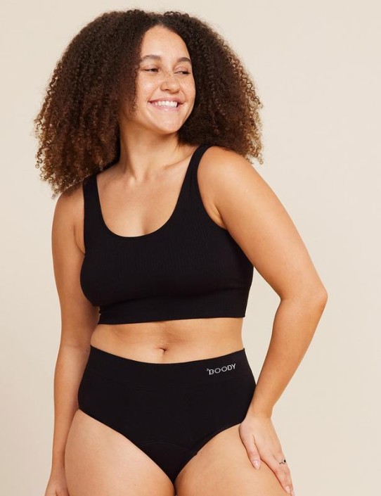 Boody Shaper crop BH zwart L (1 Stuks)