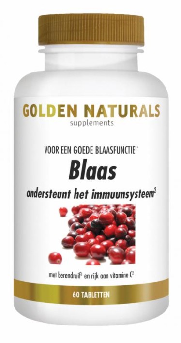 Golden Naturals Blaas (60 Tabletten)