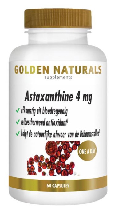 Golden Naturals Astaxanthine 4mg (60 Capsules)
