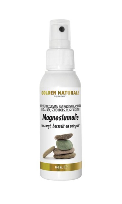 Golden Naturals Magnesium olie spray (100 Milliliter)