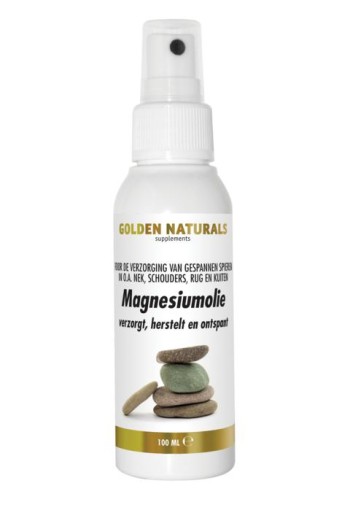 Golden Naturals Magnesium olie spray (100 Milliliter)