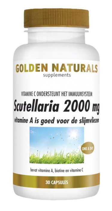 Golden Naturals Scutellaria 2000mg (30 Capsules)