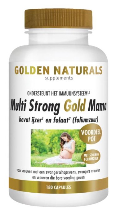Golden Naturals Multi mama (180 Vegetarische capsules)