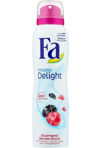 FA Frozen Delight Berries Deodorant Spray -150ml 