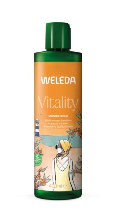Weleda Vitality douchecreme duindoorn bio (400 Milliliter)