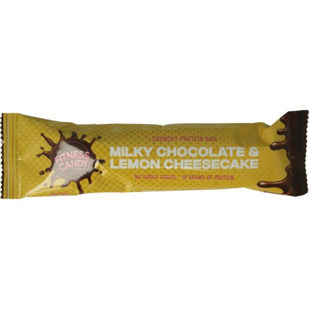 Fitness Candy Milky chocolate & lemon cheesecake (55 Gram)