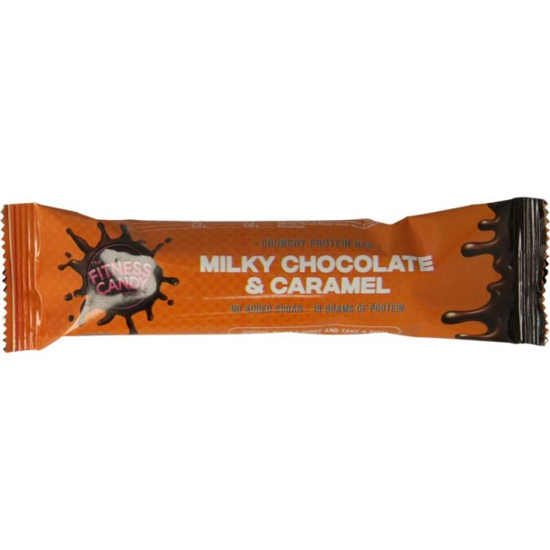 Fitness Candy Milky chocolate & caramel (55 Gram)