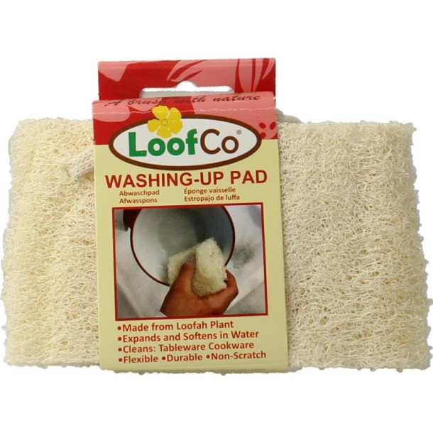 Loofco Afwas spons loofah bio (1 Stuks)