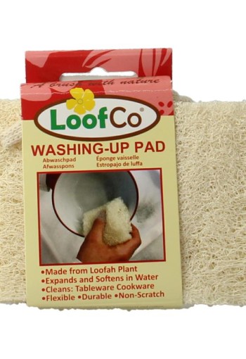 Loofco Afwas spons loofah bio (1 Stuks)
