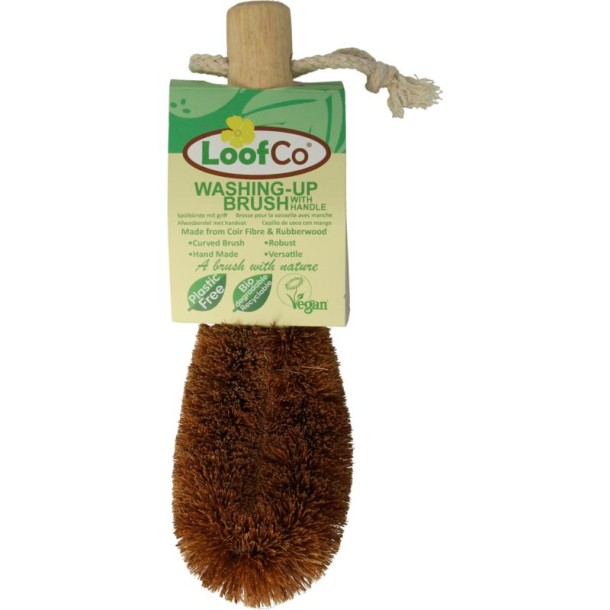 Loofco Afwasborstel handvat kokos bio (1 Stuks)