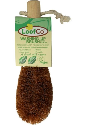 Loofco Afwasborstel handvat kokos bio (1 Stuks)