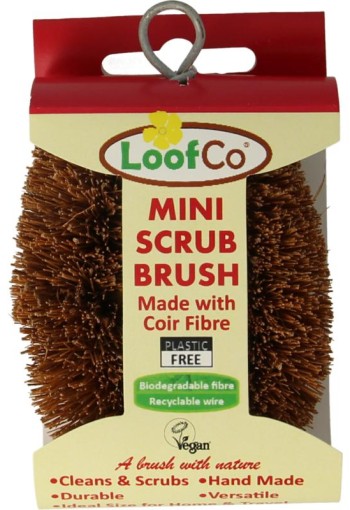 Loofco Mini afwasborstel kokos bio (1 Stuks)