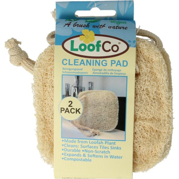 Loofco Schoonmaakspons bio (2 Stuks)