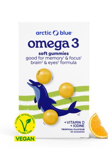 Arctic Blue Omega 3 gummie vegan (30 Gummies)