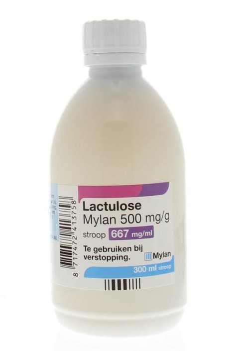 Mylan Lactulose stroop 500mg (300 Milliliter)