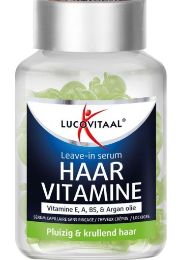 Lucovitaal Haar vitamine pluizig & krullend haar (25 Capsules)