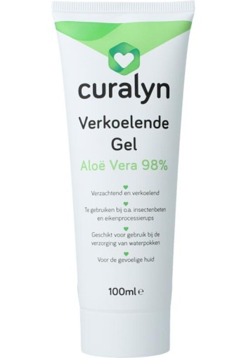 Curalyn Verkoelende gel aloe vera (100 Milliliter)