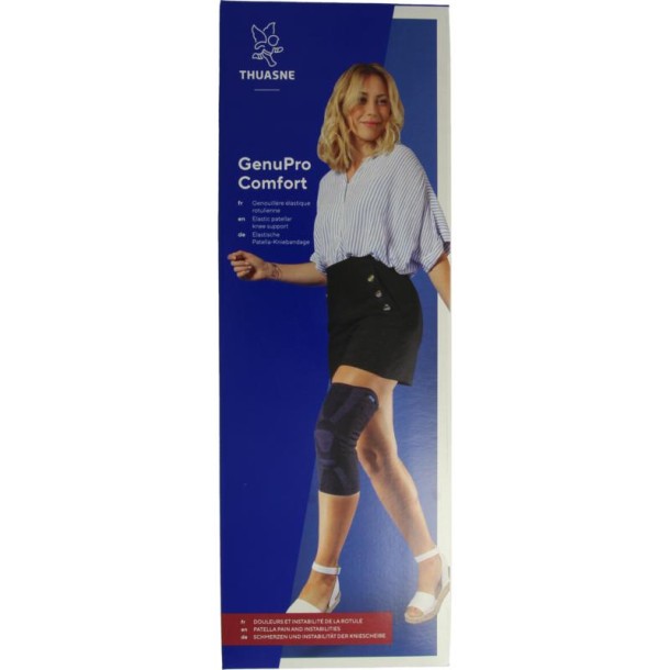 Thuasne Genu pro comfort blauw maat 5 (1 Stuks)