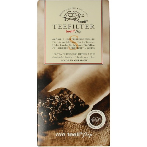 Teeli Theefilter S (100 Stuks)