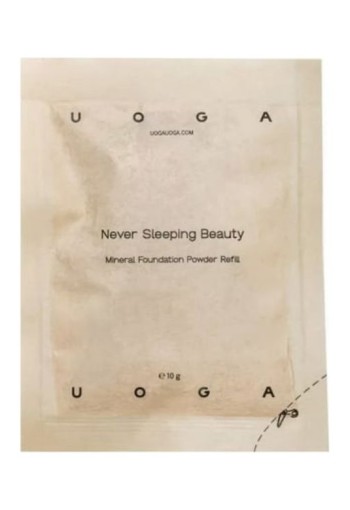 Uoga Uoga Foundation powders never sleeping beauty refill (10 Gram)