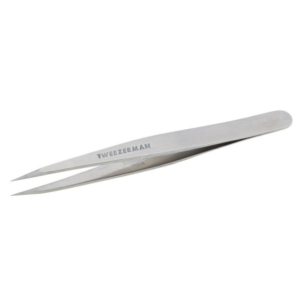 Tweezerman Tweezer punt klassiek stainless steel (1 Stuks)