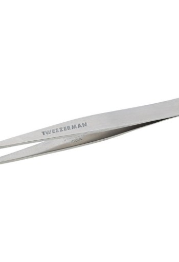 Tweezerman Tweezer punt klassiek stainless steel (1 Stuks)