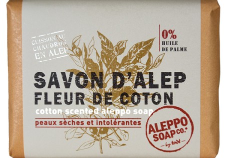 Aleppo Soap Co Savon d'Alep fleur de coton (100 Gram)